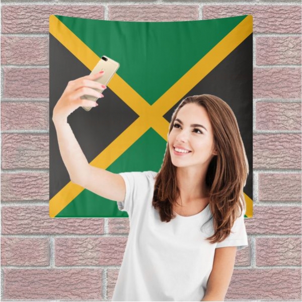 Jamaika Arka Plan Selfie ekim Manzaralar