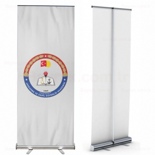 Jandarma ve Sahil Gvenlik Akademisi Roll Up Banner