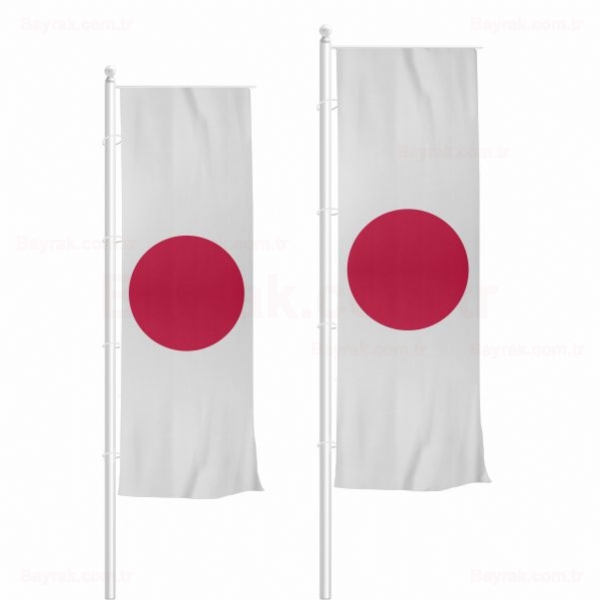 Japonya Dikey ekilen Bayrak