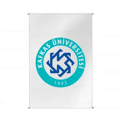 Kafkas Üniversitesi Bina Boyu Bayrak