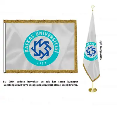Kafkas Üniversitesi Saten Makam Bayrağı