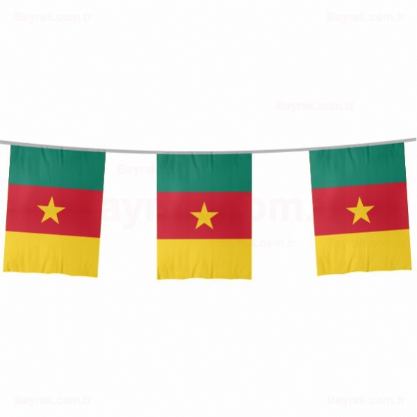 Kamerun pe Dizili Bayrak