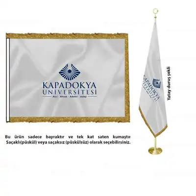 Kapadokya Üniversitesi Saten Makam Bayrağı