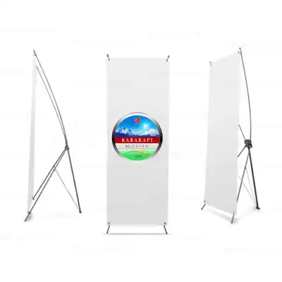 Karakapı Belediyesi Dijital Baskı X Banner