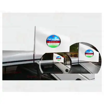Karakapı Belediyesi Özel Araç Konvoy Bayrağı