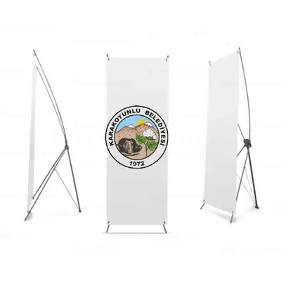 Karakoyunlu Belediyesi Dijital Bask X Banner