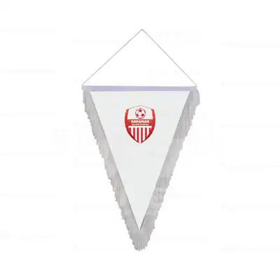 Karaman Belediyespor Üçgen Saçaklı Bayrak