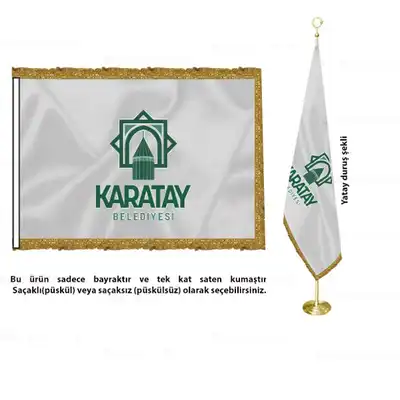 Karatay Belediyesi Saten Makam Bayra