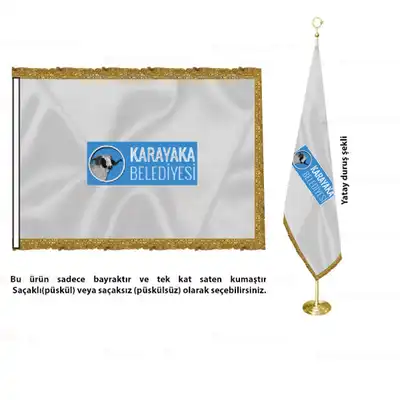 Karayaka Belediyesi Saten Makam Bayra