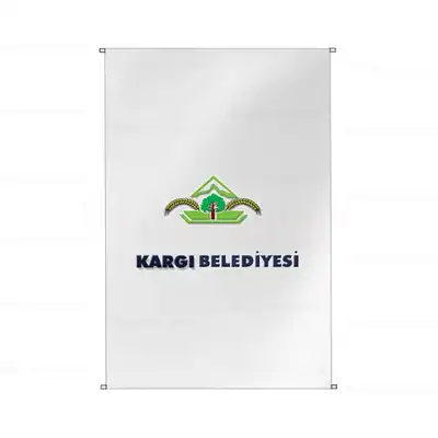 Karg Belediyesi Bina Boyu Bayrak