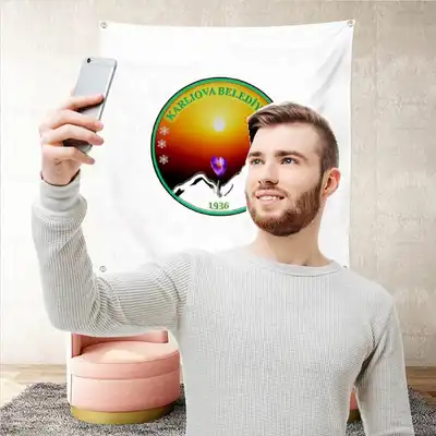 Karlova Belediyesi Arka Plan Selfie ekim Manzaralar