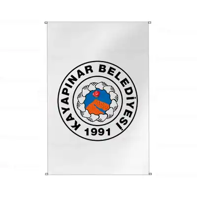 Kayapnar Belediyesi Bina Boyu Bayrak