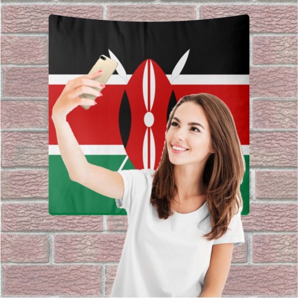 Kenya Arka Plan Selfie ekim Manzaralar