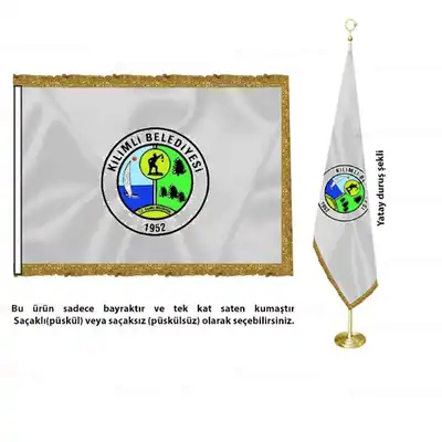 Kilimli Belediyesi Saten Makam Bayrağı