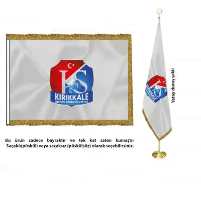 Kırıkkale Büyük Anadoluspor Saten Makam Bayrak