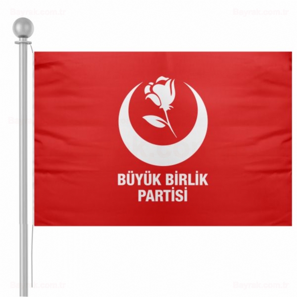 Krmz Byk Birlik Partisi Bayrak