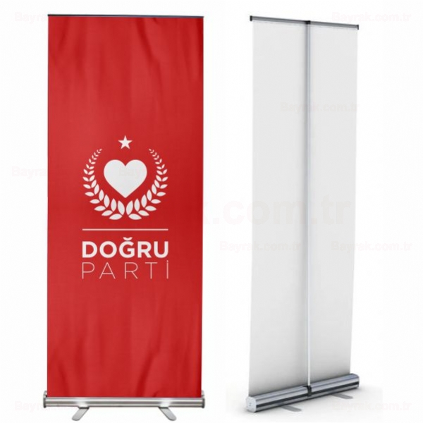 Krmz Doru Parti Roll Up Banner