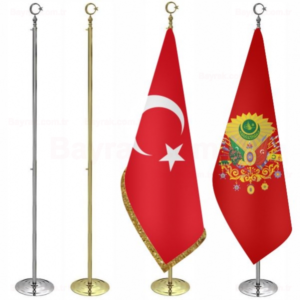 Krmz Osmanl Armas Makam Bayrak