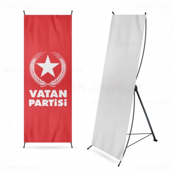 Krmz Vatan Partisi Dijital Bask X Banner