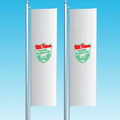 Kırşehir Belediyespor Dikey Çekilen Bayrak