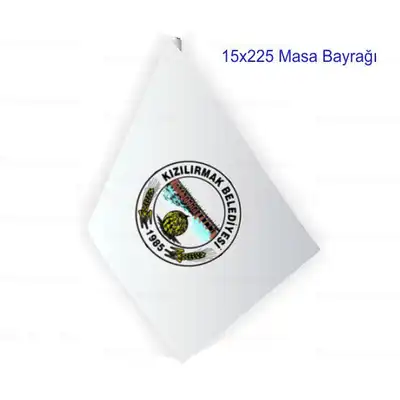Kızılırmak Belediyesi Masa Bayrağı