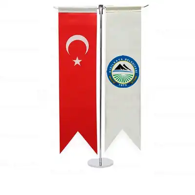 Kızılkaya Belediyesi T Masa Bayrağı