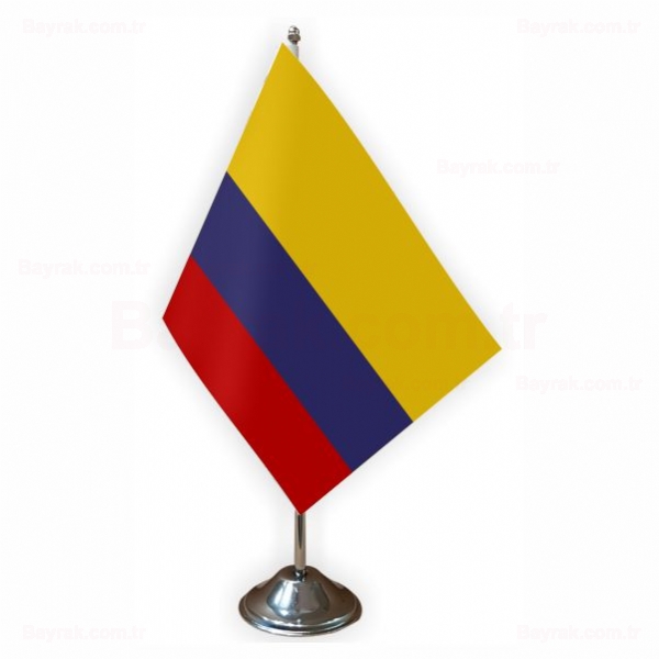 Kolombiya Tekli Masa Bayrak