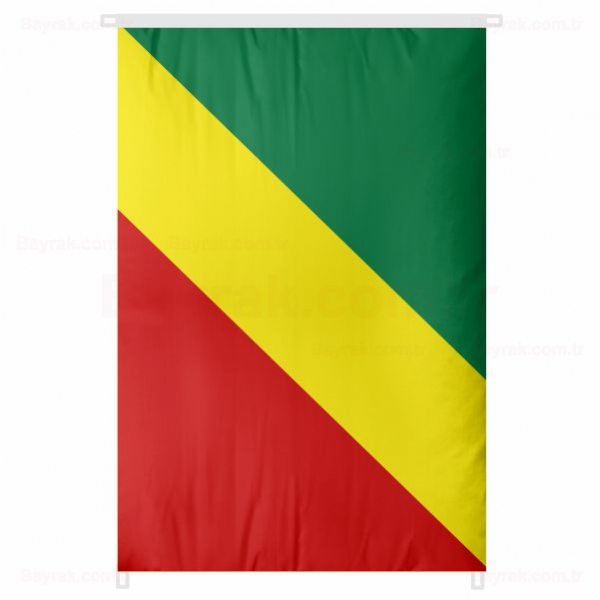 Kongo Cumhuriyeti Bina Boyu Bayrak