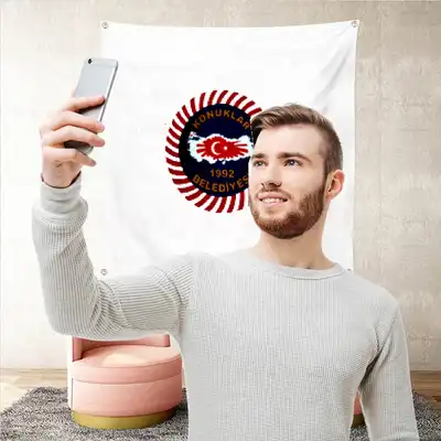 Konuklar Belediyesi Arka Plan Selfie ekim Manzaralar