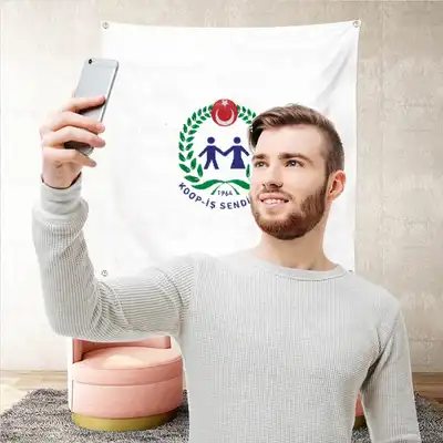 Koop  Sendikas Arka Plan Selfie ekim Manzaralar