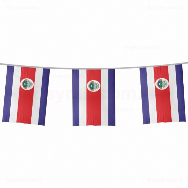 Kosta Rika pe Dizili Bayrak