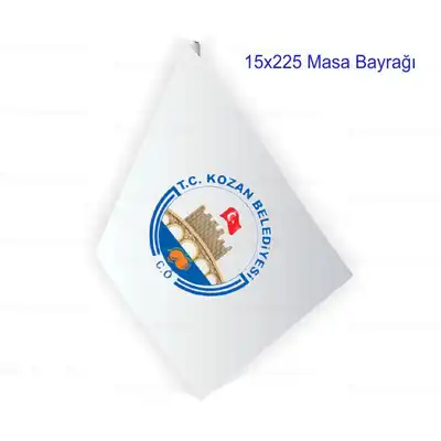 Kozan Belediyesi Masa Bayrağı
