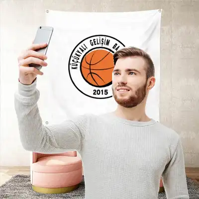 Kkyal Geliim Basketbol Kulb Arka Plan Selfie ekim Manzaralar