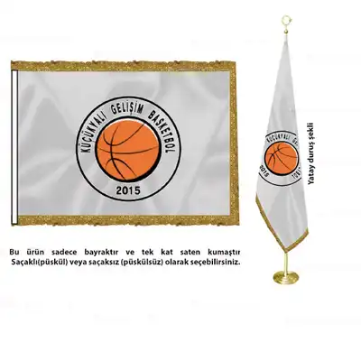 Kkyal Geliim Basketbol Kulb Saten Makam Bayra