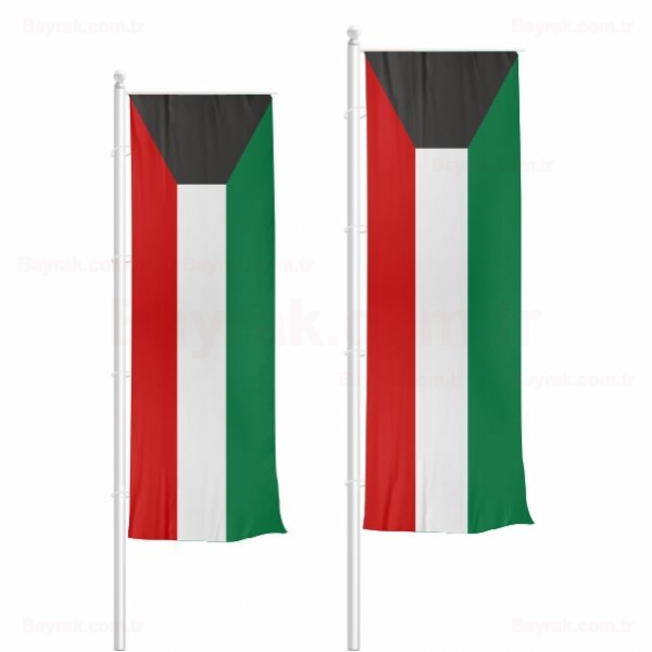 Kuveyt Dikey ekilen Bayrak
