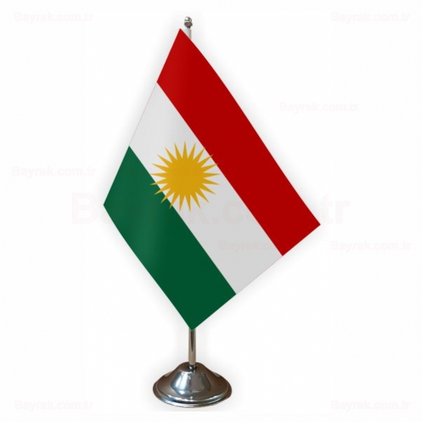 Kuzey Irak Tekli Masa Bayrak