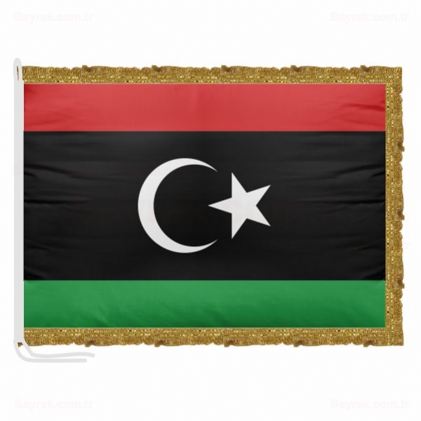 Libya Saten Makam Bayrak