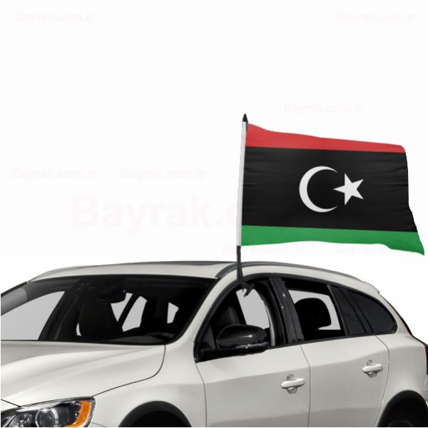 Libya zel Ara Konvoy Bayrak