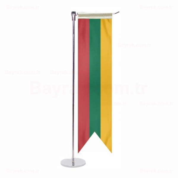 Litvanya L Masa Bayrak
