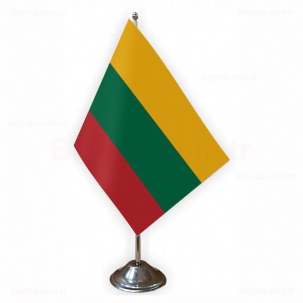 Litvanya Tekli Masa Bayrak