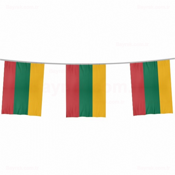 Litvanya pe Dizili Bayrak