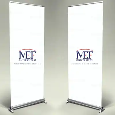 MEF niversitesi Roll Up Banner