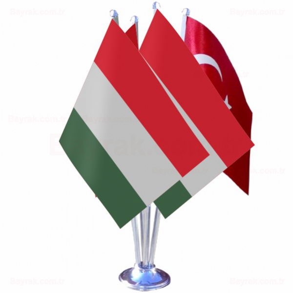Macaristan 4 l Masa Bayrak