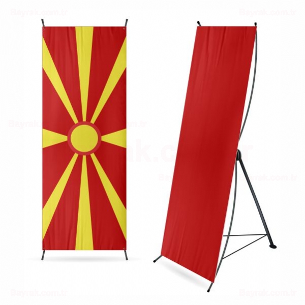 Makedonya Dijital Baskı X Banner