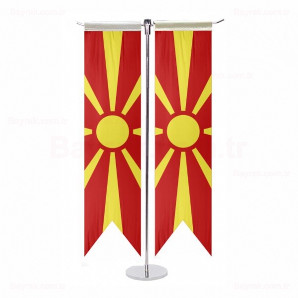Makedonya zel T Masa Bayrak
