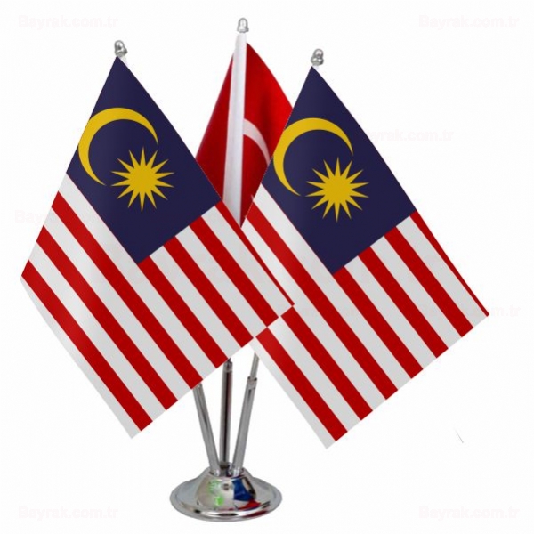 Malezya 3 l Masa Bayrak