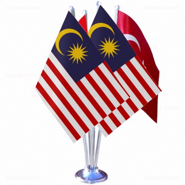 Malezya 4 l Masa Bayrak