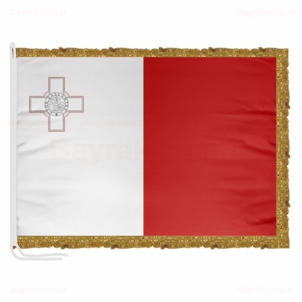 Malta Saten Makam Bayrak