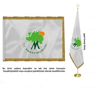Mamak Belediyesi Saten Makam Bayrağı