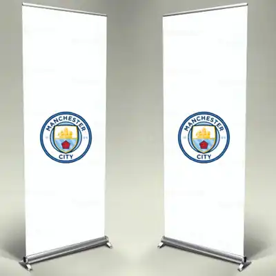Manchester City Roll Up Banner